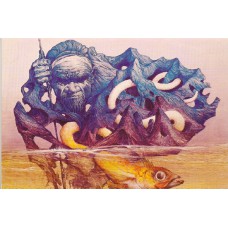 GREETING CARD AINSLIE ROBERTS-CREATION OF JENOLAN CAVES